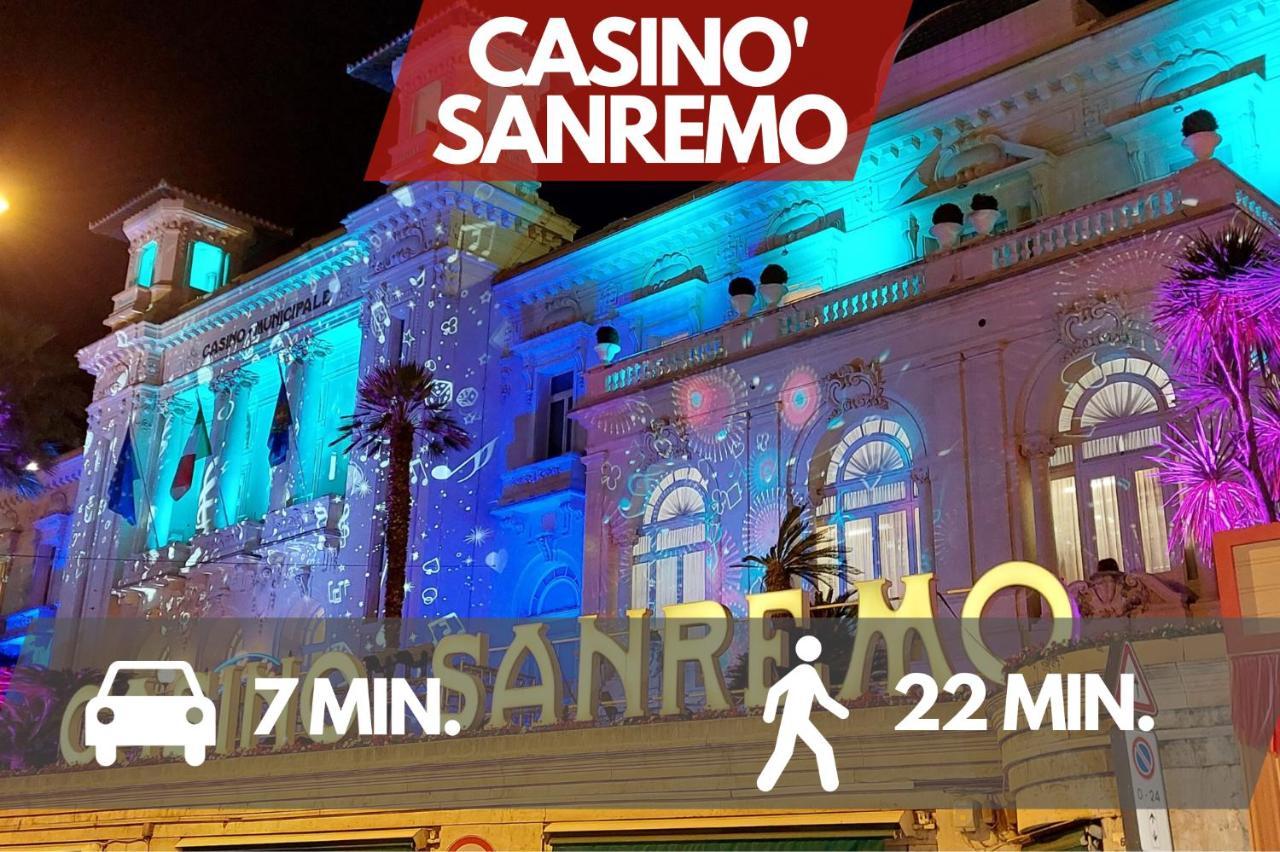 Апартаменты Free Parking-Sea View, With Pool & Garden Санремо Экстерьер фото